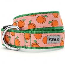 Collar ajustable para perros grandes, correas de nailon duraderas, hebilla de liberación rápida, patrón de melocotón, talla L,37363561 - Naranja Quemada - Ver 1