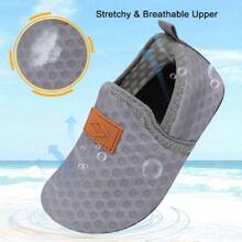 relxfeet Zapatos de Agua para Niños,Calcetines acuáticos para niños y niñas,Calzado Antideslizante para Playa, Natación y Actividades Acuáticas, Cómodos y de Secado Rápido(Niños Pequeños),37375690 - Óxido marrón - Ver 5