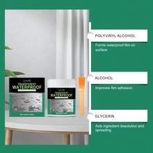 Transparent Waterproof Sealant, Transparent Waterproof Coating For Bathroom, Balcony, Roof Leak Proof - A - View 7