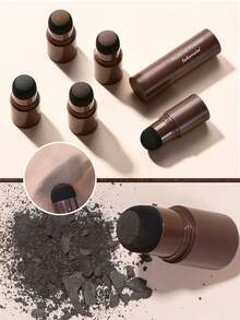 发际线定型粉 - 黑色，补染粉，瞬间遮盖白发，遮盖脱发，防水发粉（适用于头发稀疏），发际线阴影粉棒，多功能眉毛纤维，胡须线 - 彩色 - 查看 8