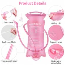 2L Large Capacity Water Bladder Backpack, Suitable For Cycling, Hiking, Running And Travel