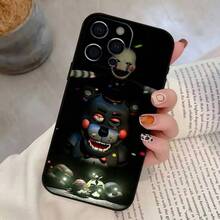 Funda de teléfono Five-Nights-At-Freddys F-Fnaf compatible con  17,16,15,14,13,12,11 Plus, Pro Max, XS, cubierta de silicona suave negra, funda compatible con  17 pro max, funda  17 pro, funda  17, funda  16 pro max - z3 - Ver 13
