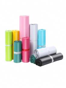 100/20/10 片装，粉色卫生巾处理袋，女性卫生巾垃圾袋，女性卫生棉条处理袋，卫生棉条和卫生巾旅行收纳袋，防异味，便携式旅行收纳袋，也可用于收纳口红、化妆刷、护肤品、手机、硬币、小物件，居家使用，多功能收纳袋 - 彩色 - 查看 6