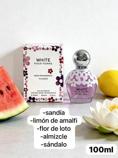 Onlyou PERFUME DAMA UNISEX Floral Frutal para usarla en cualquier ocasion,perfecta para el diario, FACIL PARA LLEVAR DAISY ,sandia frambuesa limon flor de loto