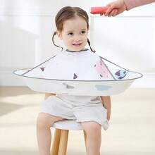 Children's Haircut Bib, Baby Haircut Cape, Baby Haircut Apron, Bib, Cloak - Multicolor - View 1