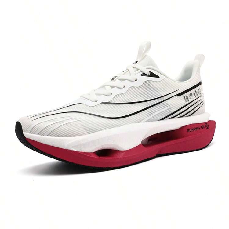 男士休闲舒适运动鞋，防滑耐磨鞋底-适合跑步、慢跑、网球和健身房 - 休闲舒适运动鞋，适合每个季节 - 白色 - 查看 2