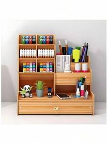 KOKILA Stationery Storage Boxes - Mocha Brown - View 5
