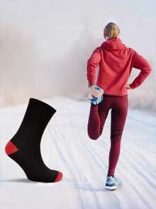 1/10 pares de calcetines cortos hasta el tobillo para mujer de color negro y contraste, transpirables y que absorben la humedad, de estilo casual sencillo, adecuados para el uso diario y atuendos deportivos