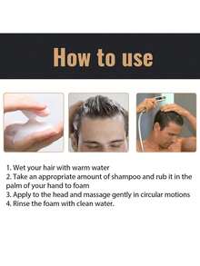 EELHOE 100ml Hair Thickening Shampoo For Hair Loss Prevention - Volumizing & Strengthening Formula To Reduce Shedding, Repair And Smooth Damaged Hair - Daily Care For Thinning Hair,Gifts For Men And Women Suitable For Christmas, Valentine's Day, New Year's Day, Birthdays, Weddings, And Parties,Hair Oil,Makeup,Quick Ship Items,Free Shipping - Dầu gội đầu - Xem 4