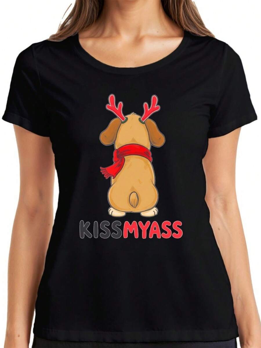 Women T-Shirts - Black - View 1