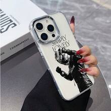 Funda Simply Lovely By Verstappens para 17 16e 16 15 14 13 12 11 Pro X XR XSMAX 8 Plus, transparente y de TPU suave17 17promax - transparente - Ver 1