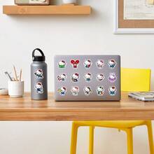 SANRIO Hello Kitty Sticker Pack (102 Pcs) - Cute Girly Decor Decals For Journals & Luggage School Supplies - 102PCS - View 7