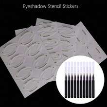 10支/套迷你眉刷，一次性眉毛修饰刷，微型睫毛刷，化妆工具，眉刷，眼影刷，螺旋刷 - 彩色 - 查看 14