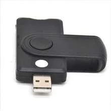 USB Smart Multi-Function Card Reader XJF-612 | CAC Reader - Black - View 2