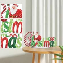 Fairyland JinWenn Decor For Home Diamonds Art Kit Decorations, 6 Pack Christmas Diamonds Painting Kit For Adult Tabletop Gift DIY 5D Diamonds Dots, Special Crystal Diamond 3x6 Inch - DP02408 - 查看 5