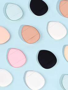 1/5/10 pièces Mini éponge de maquillage, houppette de fond de teint, outil de maquillage pour correcteur, BB crème, cosmétique, pas cher, décoration de chambre, coiffeuse, voyage, chambre à coucher, accessoires de maquillage, houppette, mélangeur de maquillage, éponge, abordable, cadeau de Noël, cosmétiques, outil de maquillage, article bon marché, cadeau, cadeau pour femme, cadeau de Noël, cadeaux, voyage, articles bon marché, articles de voyage - Multicolore - Voir 6