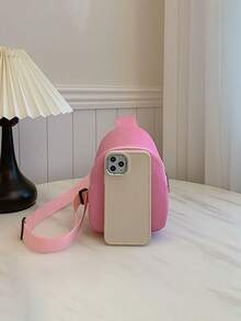 Bolso de pecho con flores y mariposas lindas, mini mochila cruzada para uso diario, versátil como bolso de pecho, bolso cruzado y mini mochila, ideal para llevar artículos esenciales como teléfonos, llaves, carteras, agregando un toque dulce y elegante a los atuendos, adecuado para adolescentes, mujeres, estudiantes, entusiastas de la moda, perfecto para recados diarios, viajes de compras, salidas casuales, viajes escolares - Multicolor - Ver 10