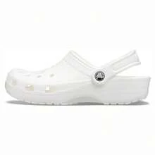 Garden Clogs For Women And Men - Slip On Work Shoes With Arch Support, Quick-Dry Water Shoes & Comfortable Casual Sandals | Size: Women's 8 / Men's 6 | Color: White - 白色 - 查看 3