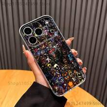 F-Five Nights at F-Freddys Funda para Teléfono compatible con iPhone 17,16,15,14,13,12,11 Pro,Max,Plus,X,XS,XR,SE4,E Mini Cubierta Transparente Suave, Funda compatible con iPhone 17 pro max, funda para iPhone 17 pro, funda para iPhone 17, funda para iPhone 16 pro max - z1 - Ver 6
