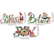 Fairyland JinWenn Decor For Home Diamonds Art Kit Decorations, 3 Pack Christmas Diamonds Painting Kit For Adult Tabletop Gift DIY 5D Diamonds Dots, Special Crystal Diamond Snowman Farmhouse 2.8X6 In ﻿ - DP02412 - 查看 4