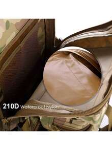 Outdoor Backpack Camouflage Tactical Casual 3P Waterproof Mountaineering Sports Travel Camping Multifunctional Hiking Double Shoulder Bag For Men - Nhiều màu - Xem 3