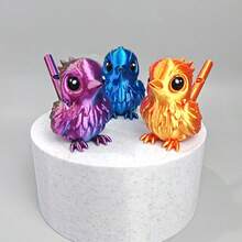 1pc 3D Printed Bird Whistle - 3D Printed Figurine - Stitch Toys - Travel Toys - Classroom Fidget Toys - Mini Bath Toys - Birthday Gift - Holiday Gift - Perfect Gift - Presents - Toys - Games - Multicolor - View 5