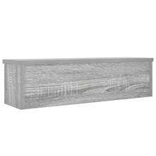 vidaXL Tavolo da cucina modellabile sonoma grigio 50x15x16 cm - Grigio - Visualizzare 6