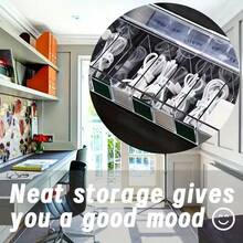 20pcs Silicone Cable Ties - Multipurpose Wire Organizer For Travel And Desk, Lightweight And Convenient - Multicolor - View 4