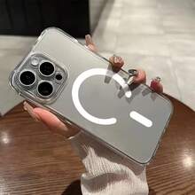 1pc New Minimalist Transparent TPU Protective Case Compatible With Apple 17 Pro Max, 16/16 Pro Max/15/15 Pro Max/12 Pro Max/13 Pro Max/14 Pro Max, 13, 14, 11, 12P, 14P, 11P, 12, XS, XR, 7/8P, 7/8, Galaxy S25 Ultra, S24 FE, S23, A13 4G, A22, A21S, A51 4G, A52, S22 Ultra, A35 5G, A56, Redmi 10, Redmi Note 11 4G, Redmi 11 Lite, A53 TPU, A14, A23, S23 Ultra, S24, A14, A15, S23, A73, A15, A34, Redmi Phone Cases - Clear - View 3