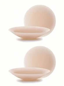 2/4片装硅胶隐形乳贴，轻薄透气，专为婚纱、无肩带礼服、隐形文胸、连衣裙、连体裤、度假装设计 - 彩色 - 查看 12