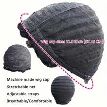 Edgy Wolf Tail Style Wig,Short Black Shaggy Pixie Wig With Bangs - Retro Business & For Halloween Cosplay Hairpiece, 6-Inch 180% Density Human Hair, Secure Fit Cap, Versatile Hairpiece For Parties & Casual Attire - Natural Black - Xem 11