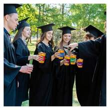 100 Pcs 12oz Graduation Cups Class Of 2025, Disposable Plastic Party Cups For Graduation, Congrats Grad Supplies, 2025 Grad Celebration Tableware - As Picture 63 - View 6