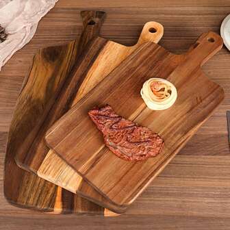 Wooden Pizza Scoop, Cutting Board, Cheese Scoop, Bread And Biscuit Platter (Used To Hold Small Amounts Of Food), Steak Preparation Plate, Chopping Board