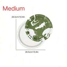 3 Sizes (Large/Medium/Small) Silicone Resin Mold Trays - Cement And Concrete Molds For Making Jewelry Dishes, Planter Bases, DIY Crafts And Home Decor