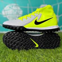 Nike PHANTOM LUNA II ACADEMY TF 足球训练鞋 - 灰綠色 - 查看 4