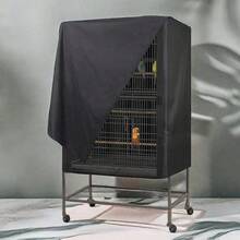 1pc Bird Cage Cover, Universal Pet Bird Cage Cover, Blackout Breathable Mosquito Net, Waterproof And Dustproof, Suitable For Bird Cages At Night, Also Suitable For Cats, Ferrets, Cockatoos, Parrots And Small Animals At Night. - Multicolor - View 5