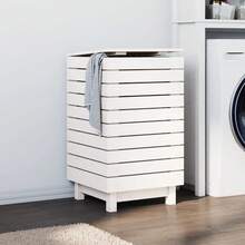 Laundry Baskets - White - View 2