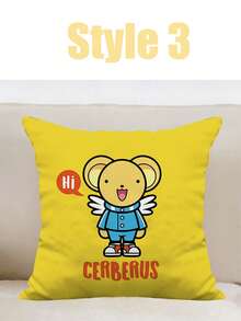 SpongeBob SquarePants Yellow Cartoon Throw Pillows, Sofa/Living Room/Bedside Back Cushions, Office Pillow Covers - Multicolor - View 7