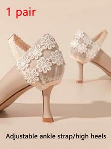 QKC 1 Pair No-Tie Shoelaces Elastic Locking Laces For High Heels, Sandals, Casual Shoes - Multicolor - View 7