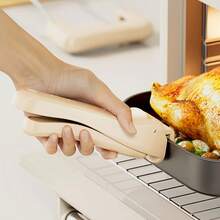 1 Pack White Heat Resistant Non-Slip Bowl Gripper - Heavy Duty ABS One-Hand Release Lever, Suitable For Retrieving Hot Dishes, Bowls, Pots And Pans - Microwave, Oven And Dishwasher (Non-Food Contact) - Grip For Hot Food, Anti-Scald - Multicolor - View 4