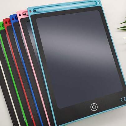 1个12英寸电子手写板，彩色屏幕，适合涂鸦、手写、绘画，成人办公礼品（部分配件随机赠送）