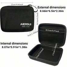 专业汽车工具收纳包，吸尘器配件收纳袋，户外收纳套装，大容量EVA收纳盒。适用于各种汽车气泵、充气床垫、电动气泵、便携式启动器、摩托车、自行车和充气船。（本产品仅包含收纳包。） - 收納包 - 查看 12