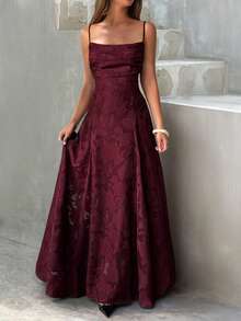 Unadoll 女士春季系带露背蕾丝连衣裙，性感优雅，适合度假、约会、返校、新年、情人节、派对、婚礼和海滩穿着。