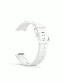 1Pc Unisex Stylish Silicone Watch Strap, Compatible With Huawei Fit 2 And Fit 3 Smartwatches, Also Compatible With Huawei Fit3, Fit2, Fit4/Pro Classic Silicone Straps. Compatible With Huawei Fit3 And Fit2 Smartwatches/Smart Bands. An Excellent Gift Choice For Valentine's Day, Birthdays, Holidays, Everyday Wear, And Sports And Fitness Activities - For Hua-wei Watch Fit3/4/4 Pro - View 5