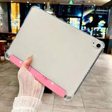 DECOPHONE 1个粉色蜘蛛网图案平板电脑保护套，适用于iPad 10.2英寸、iPad Pro 11英寸（2021/2020/第十代）、iPad（A16）11英寸第十一代（2025），带笔槽、防震设计和支架，是送给家人和朋友的浪漫万圣节礼物。 - 彩色 - 查看 6