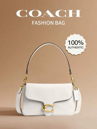 Coach 女士真皮斜挎包，女士单肩手提包钱包组合，旅行购物斜挎包