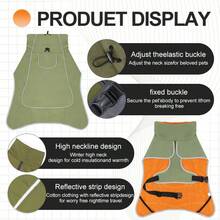 Adjustable Pet Raincoat, Waterproof And Lightweight Raincoat, Pet Windproof Coat, All-Weather Outdoor Clothing - Multicolor - View 6