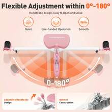FLYBIRD Updated Leg Stretcher, Leg Stretcher Machine For Flexibility And Relieving Hip Tightness, Heavy Duty Split Machine Stretcher For Home Gym Split Machine Training Fitness - hồng - Xem 8