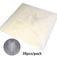 38pcs/Pack Matte Milk Cotton Packaging Lining Paper, Flower Gift Packaging Filler Paper, Convenient Tear-Off 30cm Cotton Wadding Lining Paper - 38 Sheets/pack - View 10