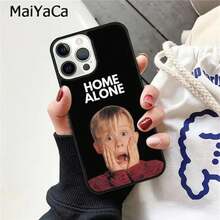 Funda de teléfono Home Alone compatible con  17 Air 16 15 plus 11 12 13 14 pro max, funda compatible con  17 pro max, funda  17 pro, funda  17, funda  16 pro max - 009 - Ver 13
